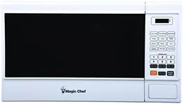 Magic Chef Cu. Ft. 1000W Countertop Oven in White MCM1310W 1.3 cu.ft. Microwave