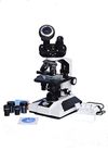 ESAW Pathological Doctor Compound Student Binocular Microscope, 40X-1500X Mag., LED Illumination with Semi-Plan Achro Objectives and 1.3MP CMOS And Kit