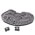 #35 Roller Chain 10 Feet with 2 Connecting Links Fit for Go Kart Mini Bike