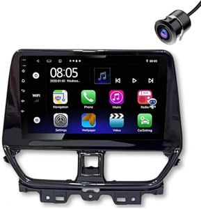 Modorwy 9 Inch HD 1280 Android Display | 4GB RAM 32GB ROM - Auto Car Play| Double Din Stereo Player |Android 13|1 HD Reverse Camera (Maruti Suzuki Fronx, Maruti Suzuki)