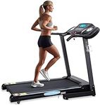 Treadmill with Auto Incline & 15 Pr