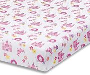 Baby Girl Fitted Crib Sheet Princes