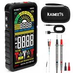 KAIWEETS Digital Multimeter Smart, 4.7-Inch Full Screen Multi Meter Rechargeable Tester Automotive with 6000 Counts T-RMS, Measures AC/DC Current Voltage Resistance Continuity Frequency Diodes-KM602