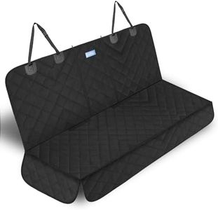 Nobleza Funda Asiento Coche Perro con Cremallera, 137×121CM Protector Asiento Trasero, Impermeable Antideslizante Cubre Asientos Universal para SUV Familia y Viajes Cushion