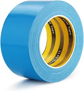 LLPT Duct Tape Premium Grade 2.36 Inches x 108 Feet x 11 Mil Easy Tear Residue Free Strong Adhesive Color Sky Blue (DT246)