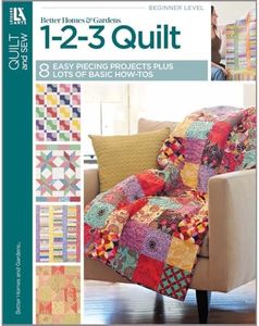 Leisure Arts Bhg 1-2-3 Quilt Quilting Book, Quilting Books, Quilt Books, Patterns for Quilting, Patterns, Books and Patterns, Pattern Books