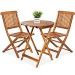 Best Choice Products 3-Piece Acacia