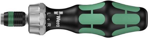 Wera Kraftform 816 RA Bitholding Ratcheting Screwdriver, 1/4-Inch Head