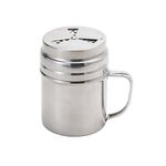 Harold Import 60576 Adjustable Dry Rub Shaker with Holes for Medium and Coarse Grind Seasonings, Stainless Steel, Multicolor, 1-Cup Capacity