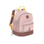 LÄSSIG Adventure Kids backpack kindergarten bag with chest strap from 3 years, 27 cm, 4.5 L, Tipi pink