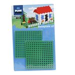 Plus-Plus - Baseplates - 2 pieces - Green - Creative Building and Construction Set - Kids 5 to 12 Years - P4022