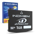 INDMEM xD-Picture Card 1GB Type M+ XD Memory Card Digital Camera Memory Card for Olympus Fuji Fujifilm Digital Camera