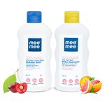 Mee Mee Gentle Baby Bubble Bath and Mild Baby Shampoo, 500ml