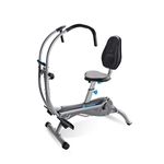 Stamina EasyStep Recumbent Stepper with Arm Workout - Recumbent Cross Trainer with Smart Workout App for Home Workout - Up to 250 lbs Weight Capacity