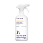 ATTITUDE Kitchen Cleaner Spray, EWG Verified, Degreaser Spray to Cut Grease & Grime, Plant-Based & Vegan, Citrus Zest Scent, 27.1 Fl Oz
