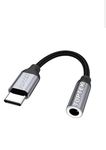 TOPTEK Premium USB Type C to AUX Audio Headphone Jack to 3.5mm Compatible with Samsung Android Huawei Mac ALL TYPE C DEVICES