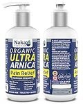 🇨🇦 Naka Platinum Organic Ultra Arnica Lotion, Pain Relief, Maximum Strength, European Certified Arnica, Made in Canada (120ml)