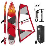 Spatium Windsurf Sail Professional Inflatable Sup Paddle Board Windsurf Board with sail Windsurfing