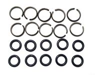 palart Impact Wrench Socket Retainer Rings with O-ring (10 Sets, One Size) - Accessories for Electric and Pneumatic Wrenches