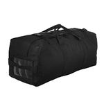 ROTHCO GI Type Enhanced Duffle Bag, Black