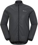 Mountain Warehouse 360 Reflective Mens Jacket II Jet Black X-Large