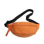 Tressential Waist Bag for Men Women | Cross Body Fanny Pack for Hiking, Travel, Camping, Outdoor Sports, Cycling | Money Belt with Adjustable Strap (Dusty Orange)