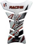 AutoMopix White Universal Customize Decal Vinyl Bike Tank Pad Sticker