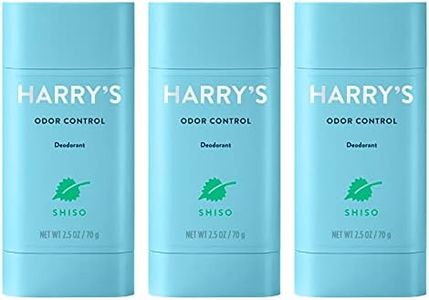Harry's Men's Deodorant - Odor Control Deodorant - Aluminum-Free - Shiso (3 Count)