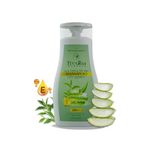 Tredha Herbal Aloe vera & Tea Tree Hair Shampoo For Control Dandruff, Soothes Dry & Healthy Scalp, With Vitamin E 180ml