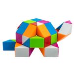 Cubelelo Magic Snake Rainbow Puzzle Cube (60 Wedges) | Twist and Turn Shape Creation Fun Game for Kids Boys Girls and Adults | Multicolor Brain Teaser Stress Buster Toy | for Ages 3 Years and Above