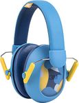 3M Kids Hearing Protection Plus, Hearing Protection for Children with Adjustable Headband, Blue, 23db Noise Reduction Rating, Studying, Quiet, Concerts, Events, Fireworks, for Indoor and Outdoor Use