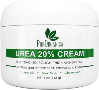 PurSources Urea 20% Healing Cream 120ml - Best Callus Remover - Moisturises and Rehydrates Hands, Feet and Knees to a Healthy Appearance - Soothes and Softens Thick, Cracked, Rough Dead and Dry Skin