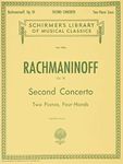 Sergei Rachmaninov Piano Concerto No.2 In C Minor Op.18 (2-Piano Scor: Schirmer'S Library of Musical Classics, Vol. 1576, 2 Pianos, 4 Hands