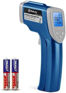 Etekcity Infrared Thermometer 1080, Heat Temperature Temp Gun for Cooking, Laser IR Surface Tool for Pizza Oven, Meat, Griddle, Grill, HVAC, Engine, Accessories, -58°F to 1130°F, Blue