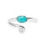 Tibetan Turquoise Stone Toe ring 925 Sterling Silver Girls Toe ring Midi Ring Women Body Jewellery Adjustable Toe Ring Handmade Toe ring gemstone toe rings