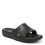 Ryka Women's Restore Slide Sandal, Black, 6 UK