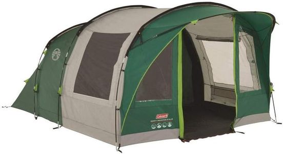 Coleman Rocky Mountain 5 Plus Tent – Green/Grey, 5-Person Family Shelter