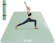 HAPBEAR Large Yoga Mat for Women- 1