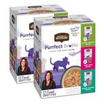 Rachael Ray Nutrish Purrfect Broths Grain Free Wet Cat Food Variety Pack, All Natural Complement for Cats, 1.4oz (Pack of 24)