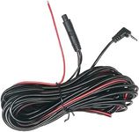 Rearview Camera Cable, 33 Ft 4 Pin to 3.5mm Extension Cable for The Rear Camera of The D90-4CH/D90-4CH-MINI Dash Cam