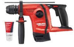 Hilti TE 6-A22 Cordless Rotary Hammer, Compact D-Grip 22V Rotary Hammer with superior concrete drilling and chipping performance, Tool only, Weight: 8.2 lbs (2162913)