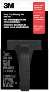 3M Heavy Duty Stripping Tool with Handle and Pad, 3.375-Inch by 5-Inch