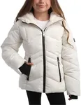DKNY Girls' Winter Coat - Sherpa Fu