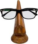 Garden Of Arts Wooden Round Base Spectacle Display Stand Spectacle Holder Eyewear Retainer Sunglasses Holder for Home Office Desk Decorative