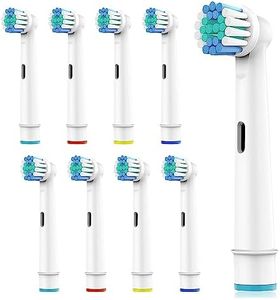 Pack 8 Recambio Cabezal Compatible con Cepillo Dientes Eléctrico Oral B Braun - Repuesto Cabezal Compatible con Cepillo Oral-B - Recambio Cabezales Compatible con Cepillo Dientes Eléctrico Oral B.