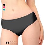 Period Swimwear - Black Menstrual L