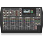 Behringer X32 40-Input, 25-Bus Digital Mixing Console with 32 Programmable Midas Preamps, 25 Motorized Faders, Channel LCD's, 32-Channel Audio Interface and iPad/iPhone* Remote Control