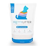 PrettyLitter Health Monitoring Cat Litter (Lotus Flower, Non Clumping) | Lightweight & Low Tracking, Colour Changing Silica Gel Crystals, Advanced Odour Control — 6 Lbs, 1-Pack (Up to 1 Month Supply)