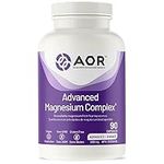 AOR - Advanced Magnesium Complex Supplement, 90 Capsules - Magnesium Supplement for Mood & Nerve Support, Healthy Muscle Function, Bone Health & Sleep Support - Heart Health Cardiovascular Supplement