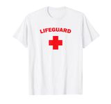 Lifeguard Red and White Light T-Shirt